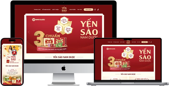 Thiết kế tương thích với nhiều loại thiết bị.